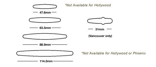 Shutter Louvre Sizes